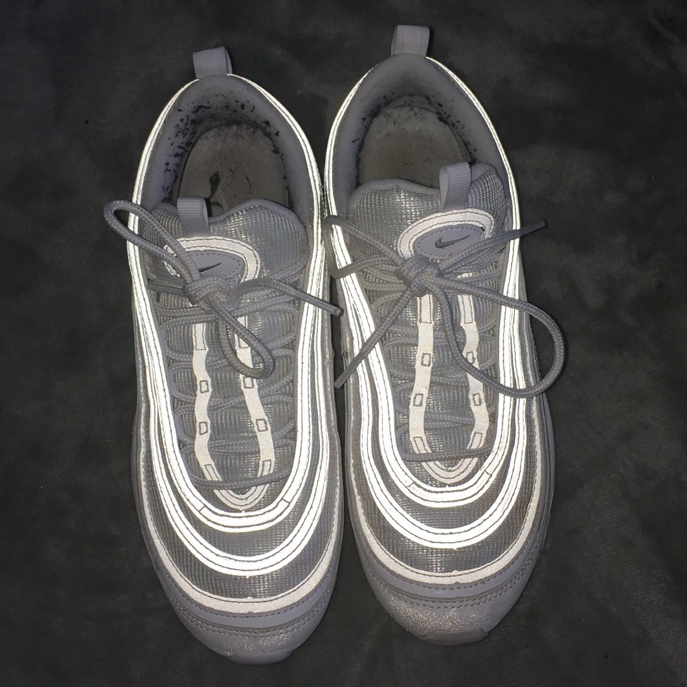 Nike air max’s 97 triple white